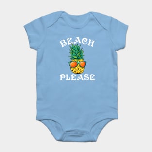 Beach Please Baby Bodysuit